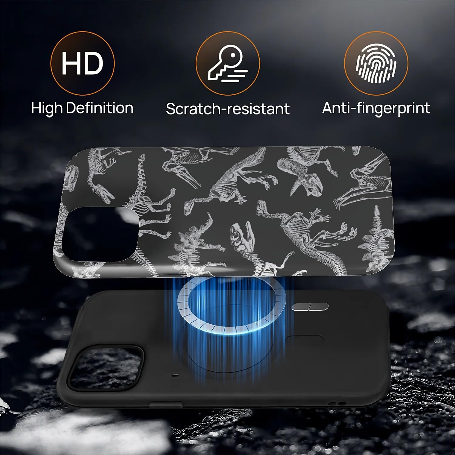 Custodia per iPhone 15 Plus compatibile con MagSafe 2-in-1 lucida All Inclusive Anti Caduta Doppio Strato Protezione Morbido TPU+PC Back Pattern Case per iPhone 15 Plus 6.7 pollici per Ragazzi