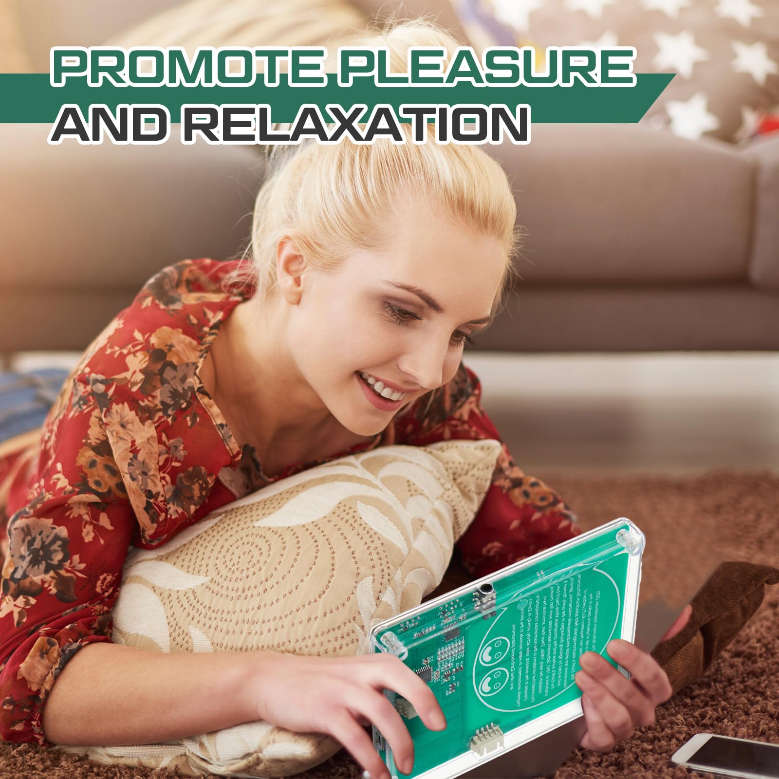 Relaxweex Generador de resonancia de onda sinusoidal Schumann ajustable de 0,1 Hz-200000 Hz, generador de frecuencia ultra baja, máquina de frecuencia de sonido con USB y caja acrílica magnética