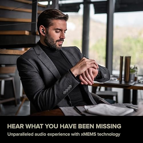 Miniatura 2 de Creative Aurvana Ace con controlador xMEMS, ligero, inalámbrico, a prueba de sudor, con Bluetooth LE Audio, aptX adaptativo, AAC, ANC, modo