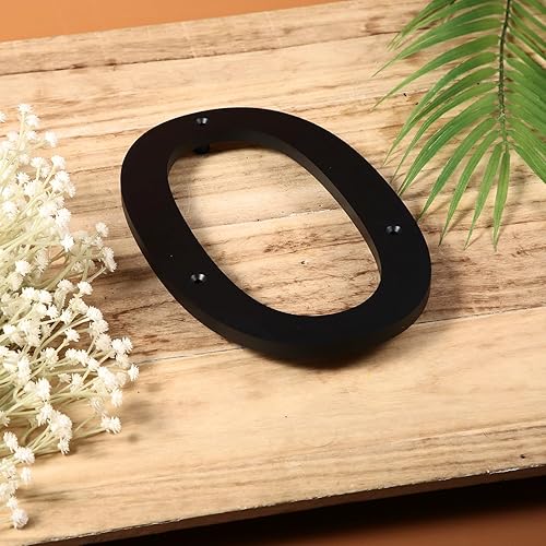 Miniatura 3 de Número de casa flotante 3D, números de dirección de 10 pulgadas, número de casa de acrílico, números de casa modernos grandes para puerta dirección