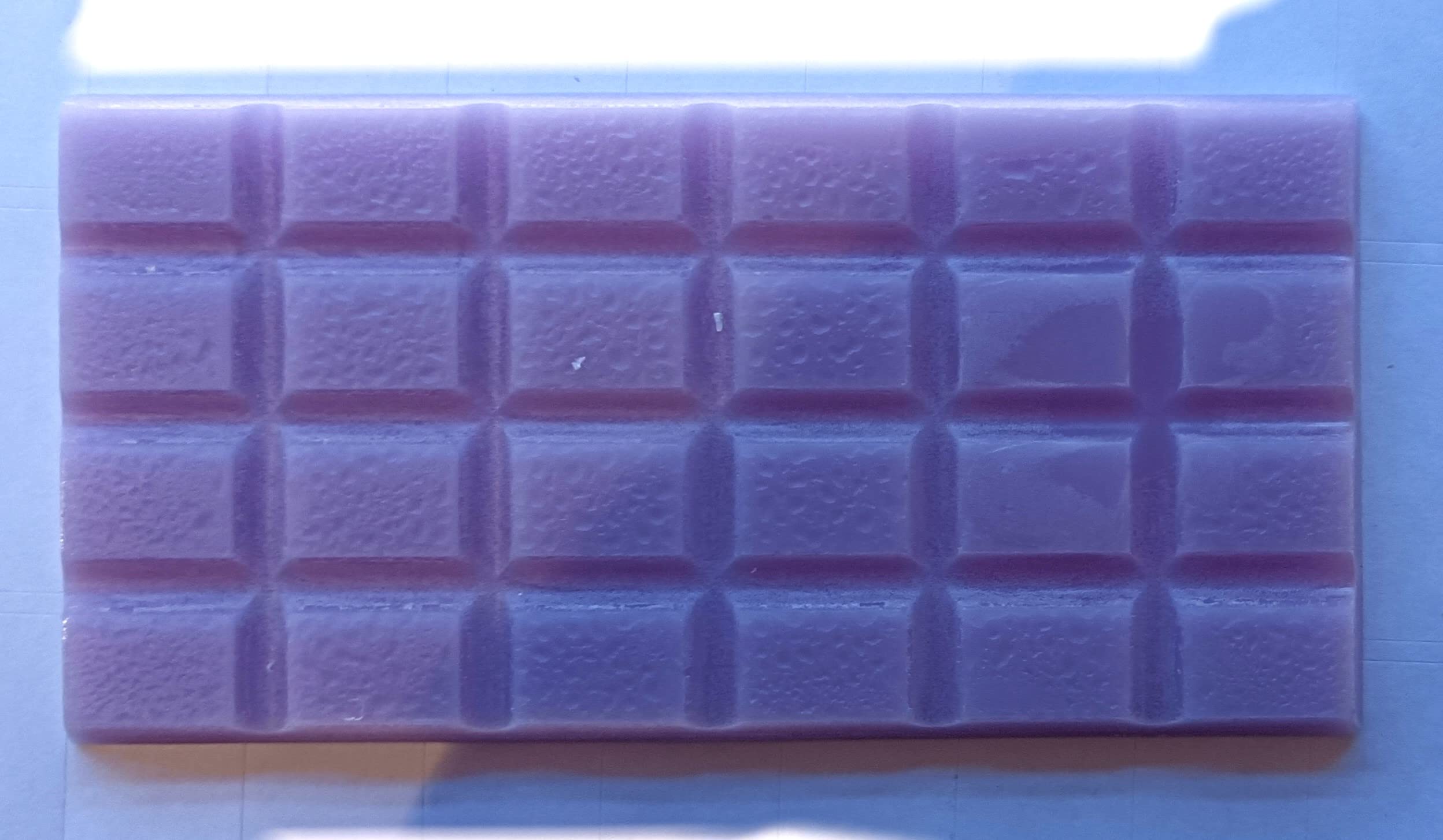 Fragrancia Blue A Single Handmade Highly Scented 85 Gram Wax Melt Bar (Lavender & Moonflower)