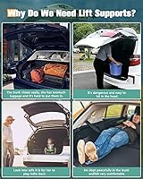 Vista 7 de SCITOO 689500D021 2 piezas de soportes de elevación de 16.77" Compatibles con Yaris (Cp10) Hatchback 1999, amortiguadores de capó