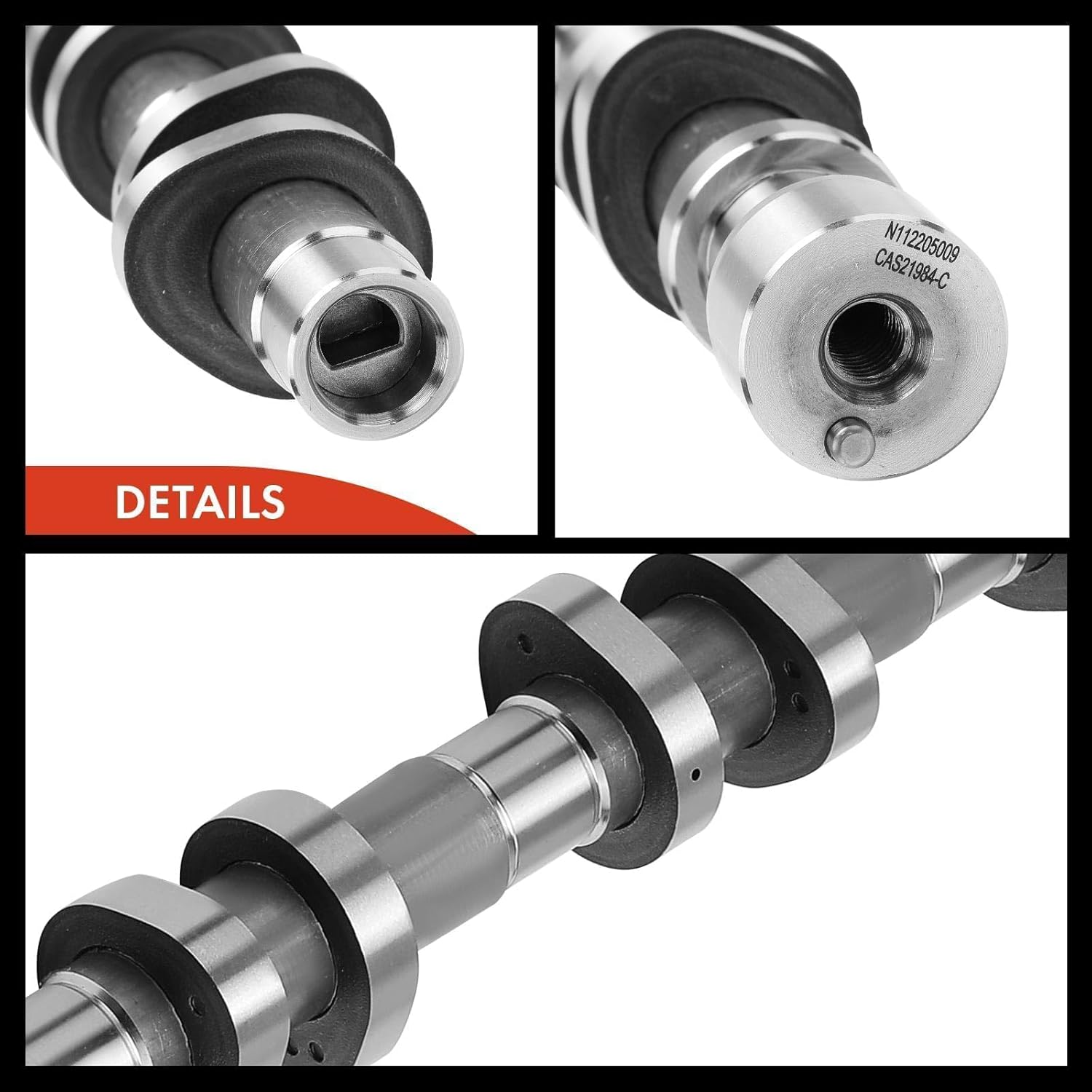 A-Premium Right Engine Camshaft Compatible with Ram 1500 2011-2013, Dakota 2011 & Jeep Grand Cherokee/Commander 2008-2009 & Dodge Ram 1500 2008-2010, Durango 2008-2009, Dakota & Chrysler Aspen