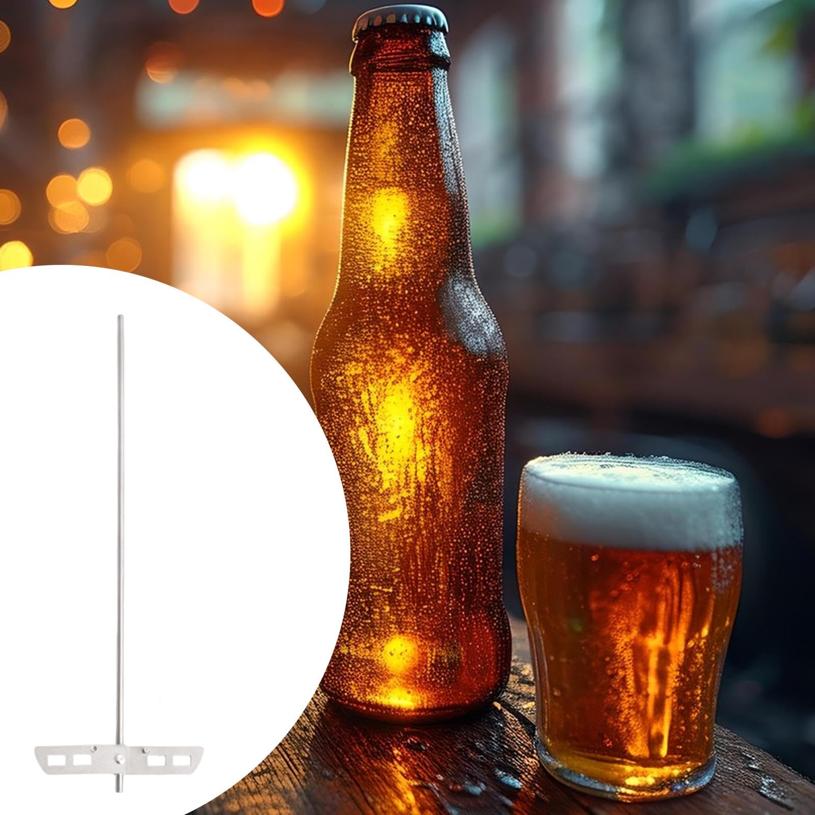 Agitador de Nieve Desaireador de Vino Y Cerveza con Paleta, Varilla Mezcladora de Taladro de Alta Eficiencia