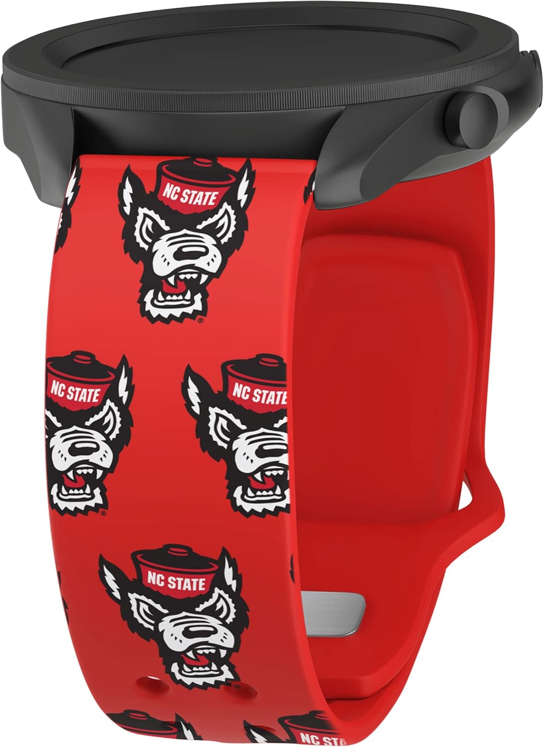 Affinity Bands North Carolina State Wolfpack HD Watch Band Compatible with Samsung, Garmin, Fossil, and More