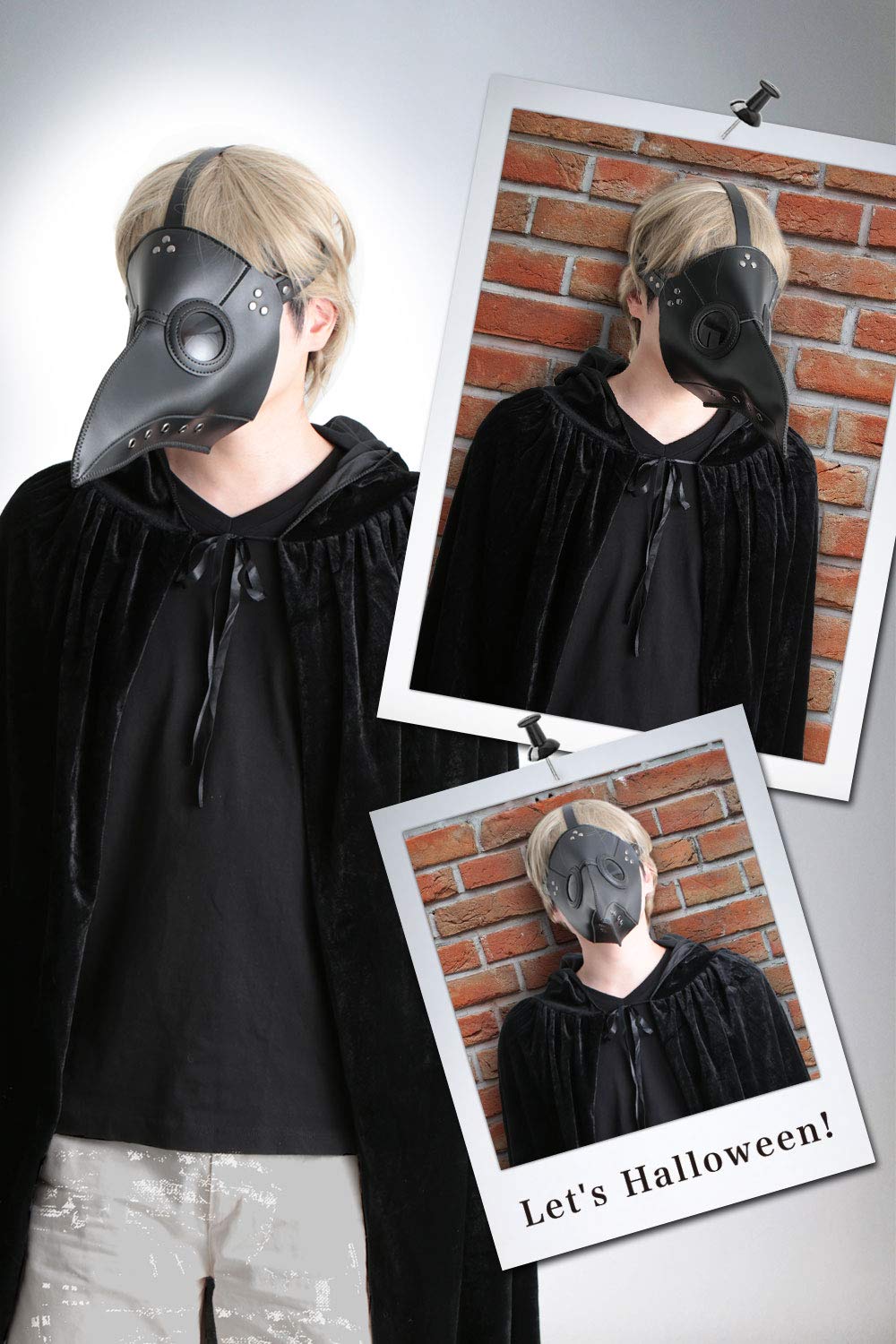 Amazon.co.jp: [Unick]ハロウィンペストマスク コスプレ仮装メンズ