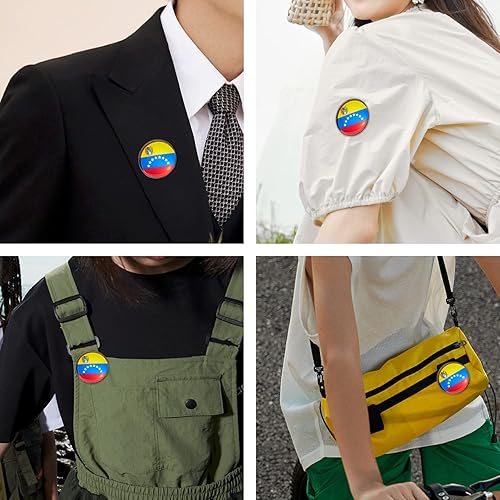 Miniatura 6 de HSQCEZ Alfileres de Estados Unidos, pin de bandera de Estados Unidos, broche redondo de EE. UU., broche de botón, broche para sombrero, camisa,