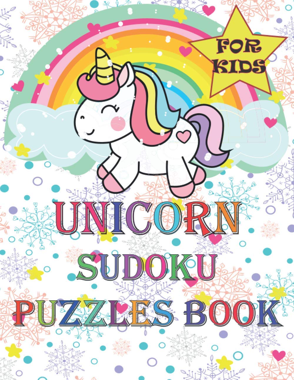 Unicorn Sudoku Puzzles Book for Kids: A fun 6x6 Sudoku puzzles gift for little unicorns