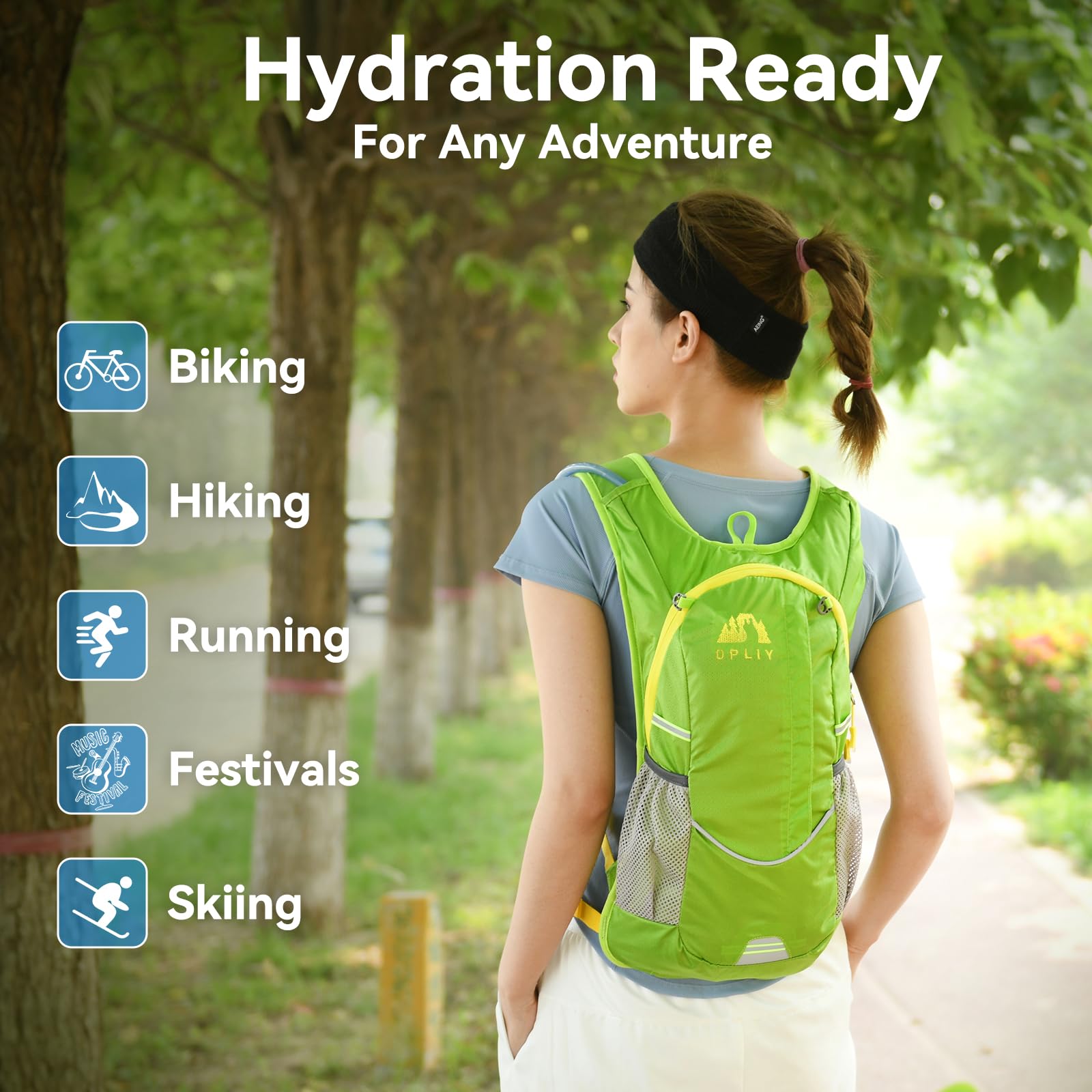 Hydration Backpack With 2L Bladder – Durable Djibouti
