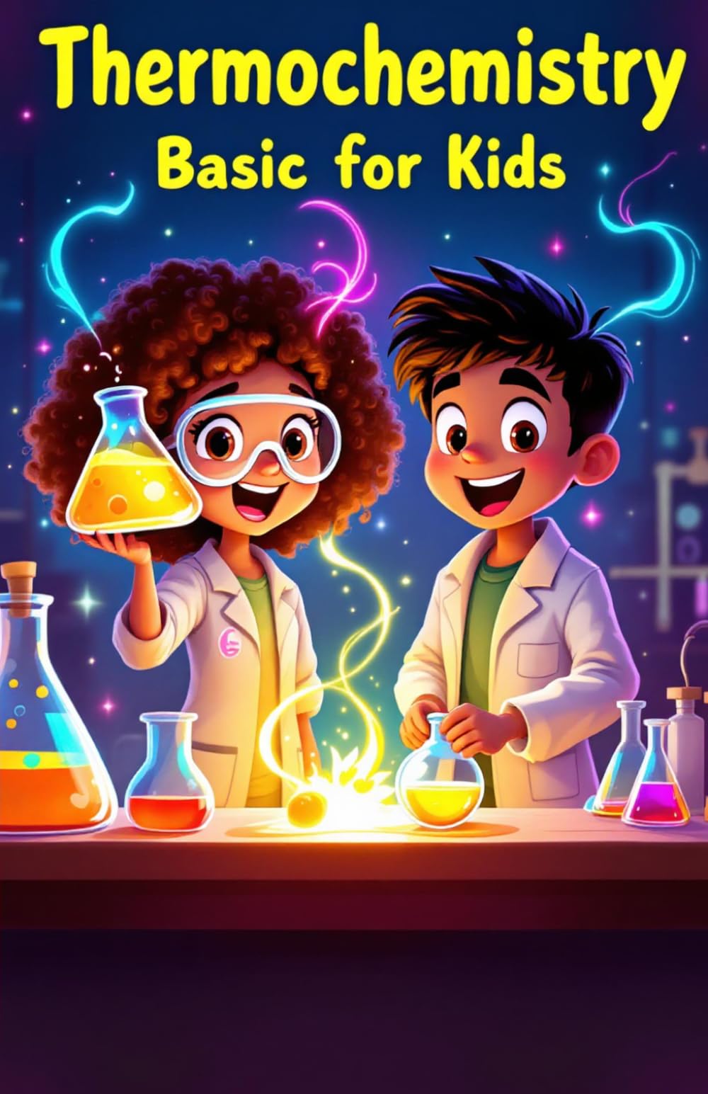 Thermochemistry Basic for Kids: Heat Energy, Chemical Reactions, Enthalpy and Entropy Explained for Young Scientists in Grades 3 to 6: 20 (Chemistry Book For Kids)
