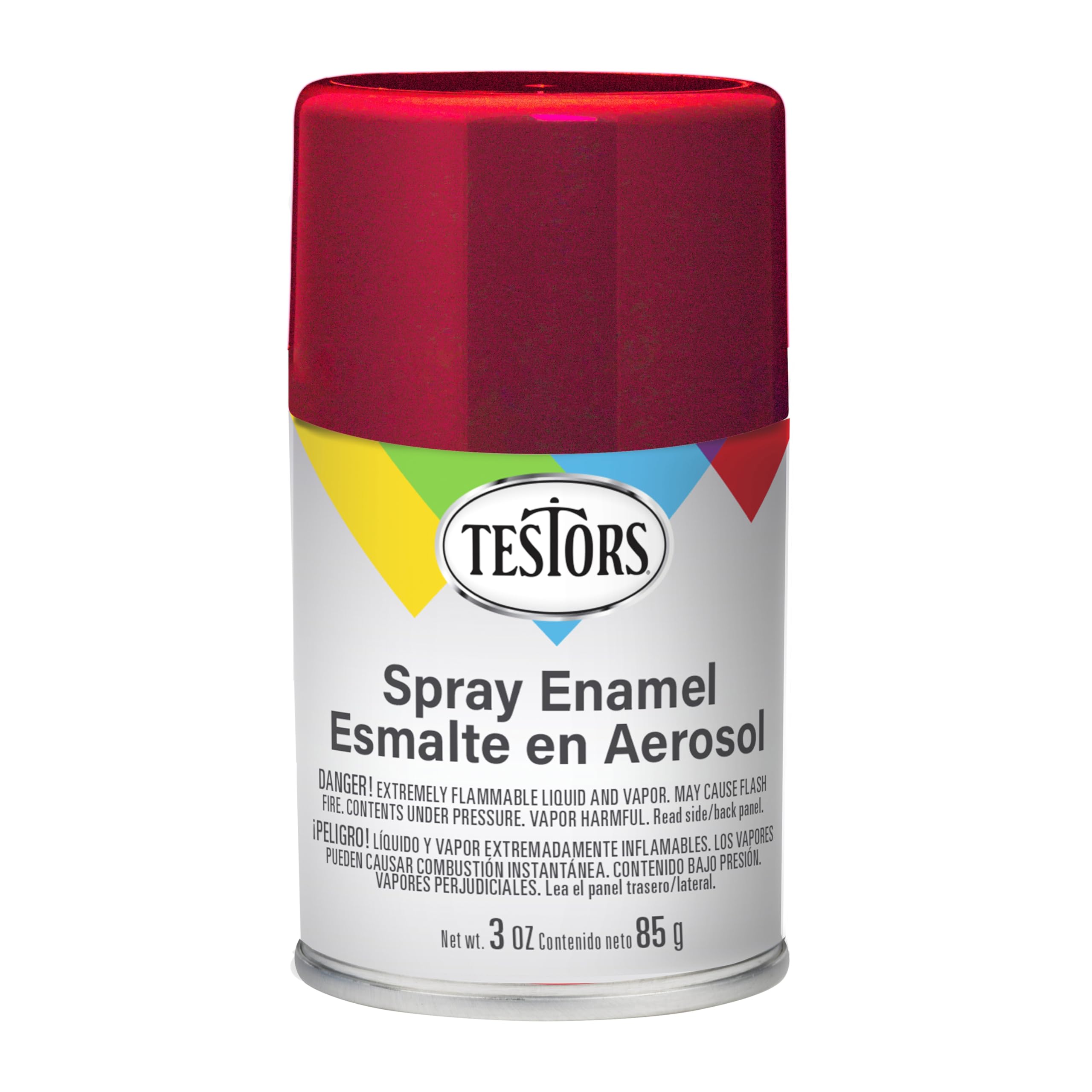Testors 1/4 Oz Metallic Flake Enamel Paint – Gloss Finish – Model Paint Bottle