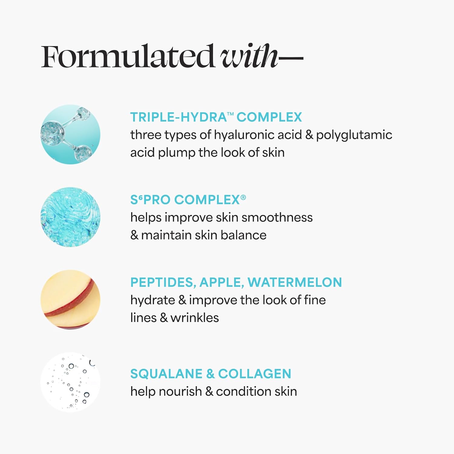 TULA Skin Care 24/7 Ultra Hydration - Triple Hydra Complex Day & Night Serum, Plumps Skin & Delivers Moisture While Reducing Fine Lines, 1 fl oz. - Image 4