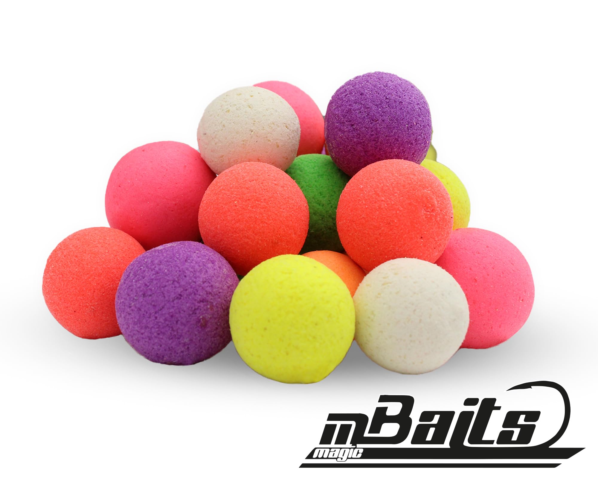 Magic Baits Fluo Pop Ups Color Mix Boilies Carp Bait Karp Wędkowanie Pop Up