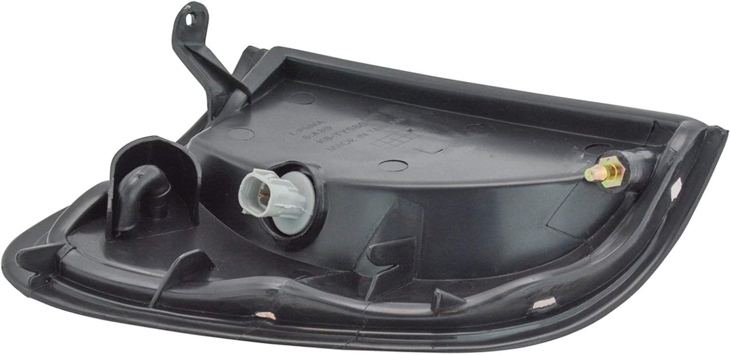 TRQ Driver Side Front Corner Light Assembly Compatible with 1997-2000 Toyota Tacoma TO2520154