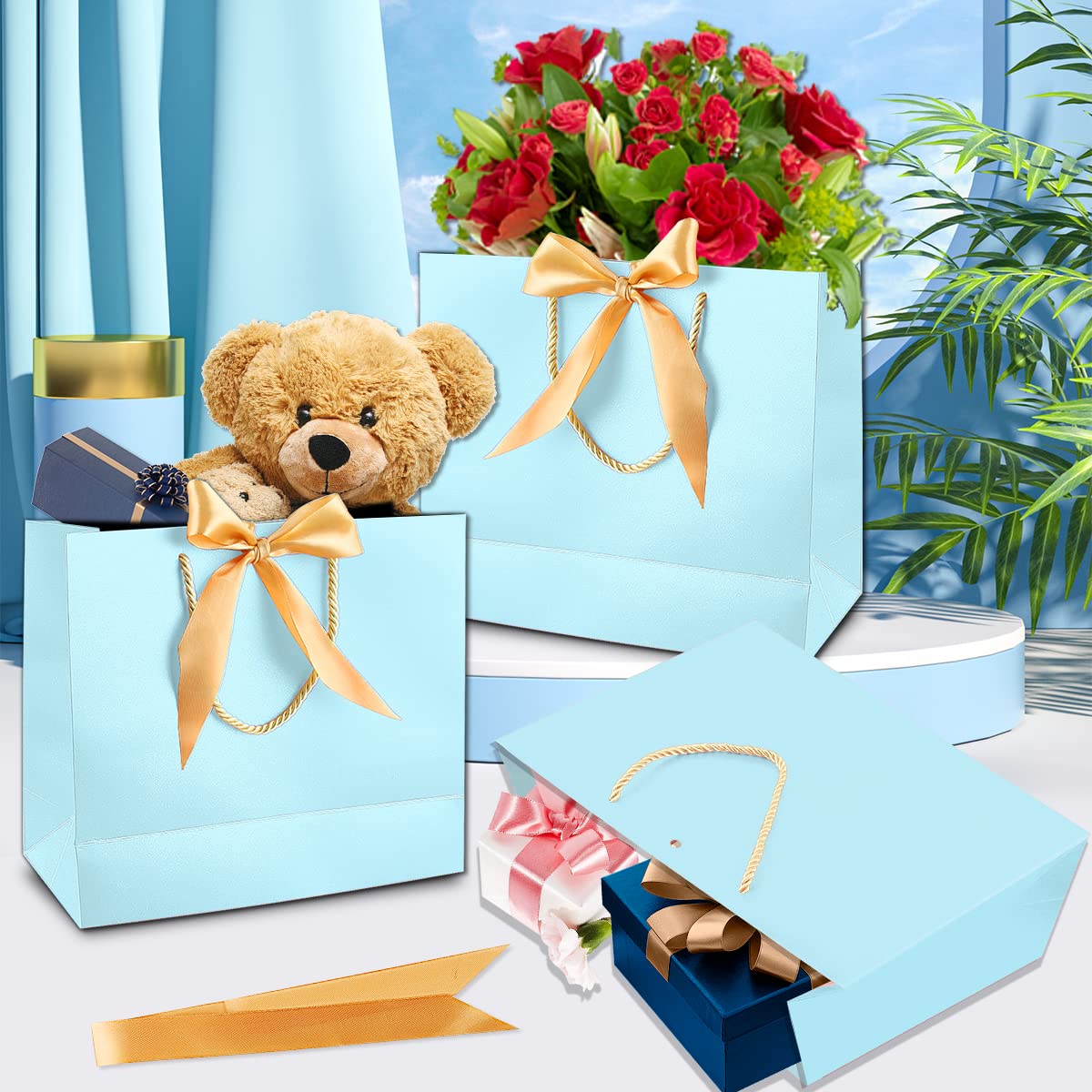 Sifflet à Prout Rouge Et Bleu - Jouet Farce Et Attrape - Pour Fêtes, Festivals Et Cadeaux Drôles