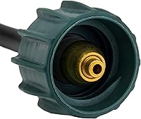 Vista 7 de RecPro Regulador de Gas Propano para RV 2-Etapas, Cambio Automático Conexión Dual de Tanque LP (con 2 Coletas de 12")