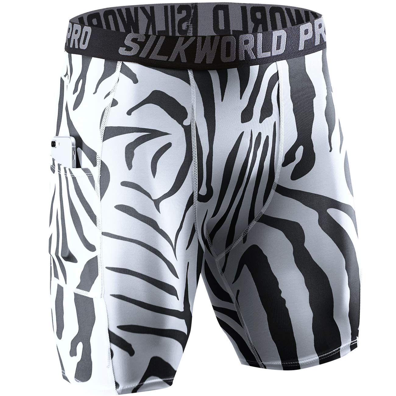 running compression shorts with pockets