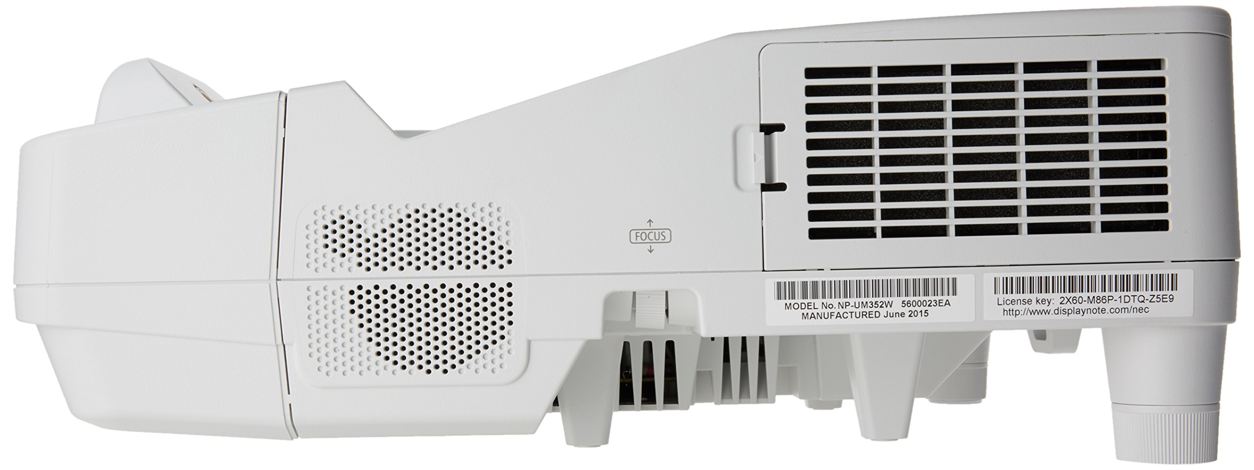 NEC プロジェクター本体 HDMI対応No.NP-UM352W2018 NEC NP-UM361X - Ultra Short Throw Projector, XGA 3600 Lumens