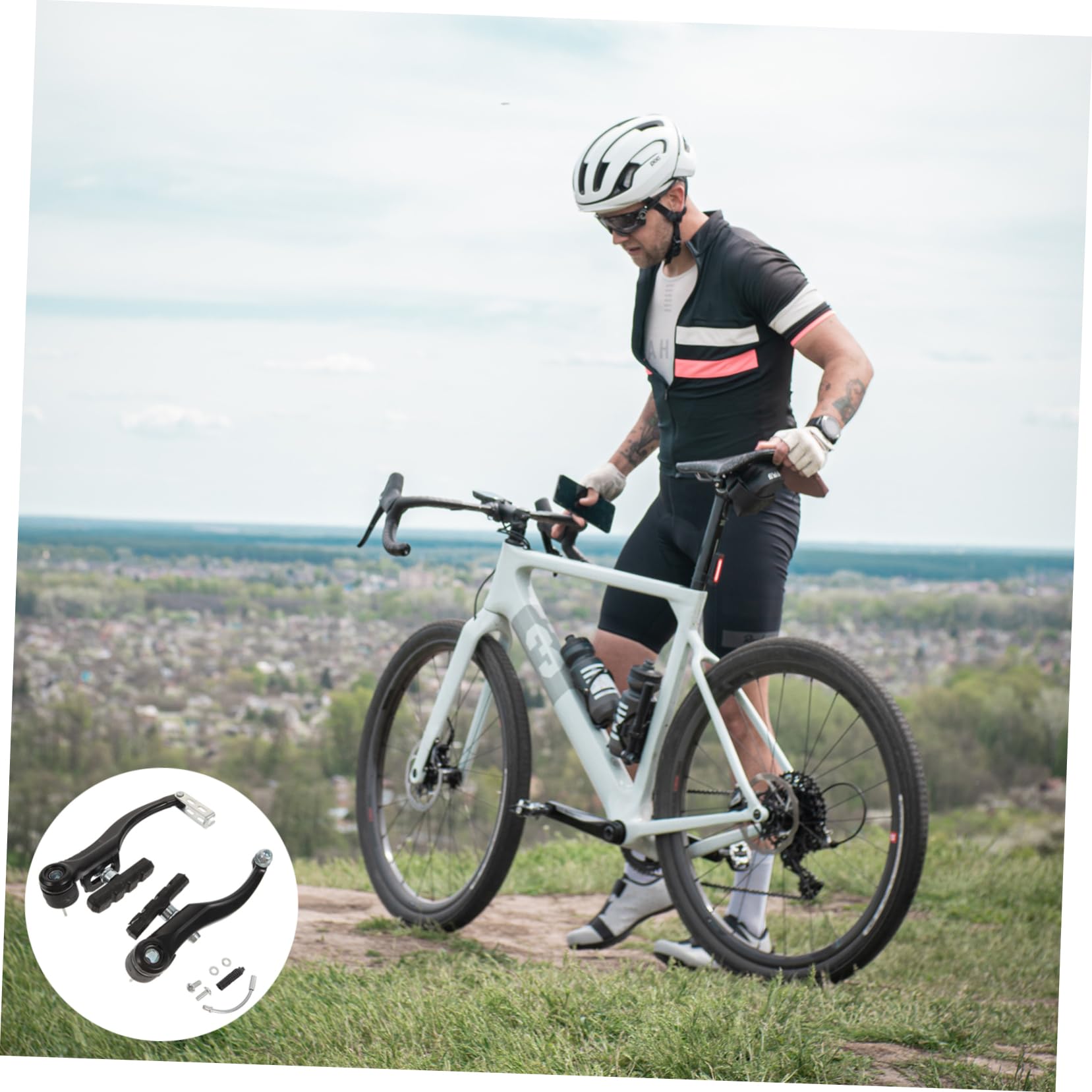 SUPVOX Professional Bike Brake Calipers Replacement Bike Accessories Pads for Road Riding