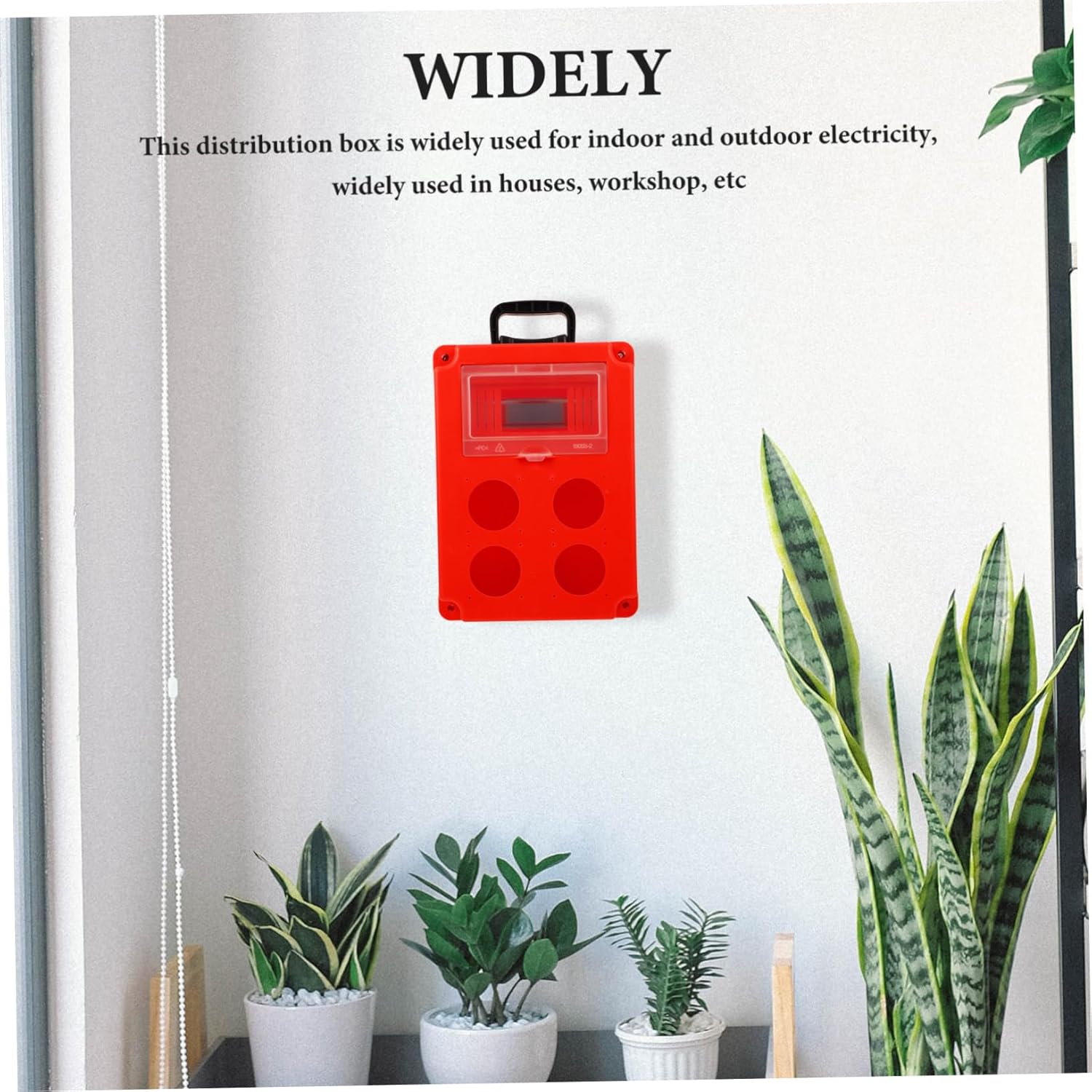 STOBOK Junction Box Electrical Protection Box for Indoor Outdoor Use Durable Weatherproof Design for Offices Homes