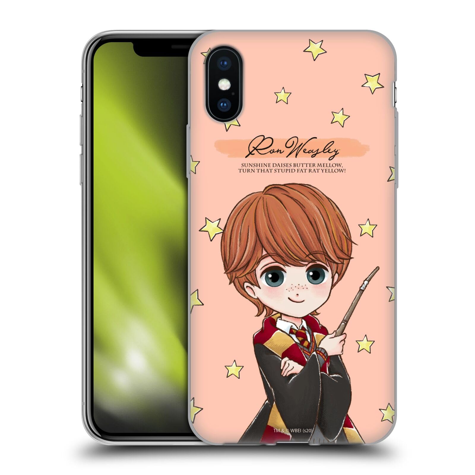 Head Case Designs Licenciado Oficialmente Harry Potter Patrón Luna Reliquias de la Muerte XXXVII Caso Funda de Gel Suave Compatible con Apple iPhone 12 / iPhone 12 Pro — view 84