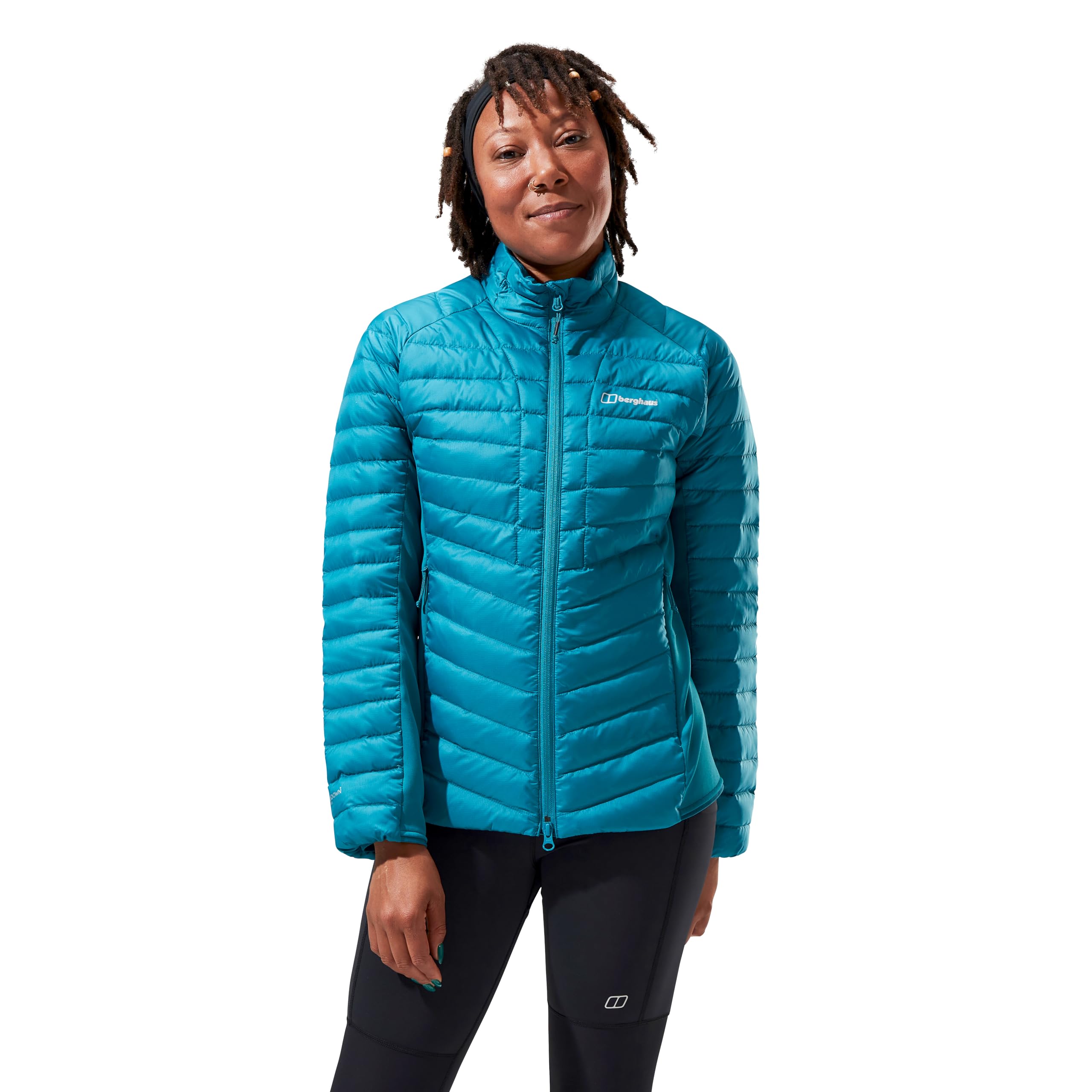 Berghaus Damen Tephra Stretch Reflect 2.0 Wattierte Daunenjacke | Schmeichelhafte Stretch-Passform| Leicht | Verstaubar | Pufferjacke Jacke