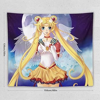 セーラームーン ビッグタペストリー なかよし40th 布ポスター