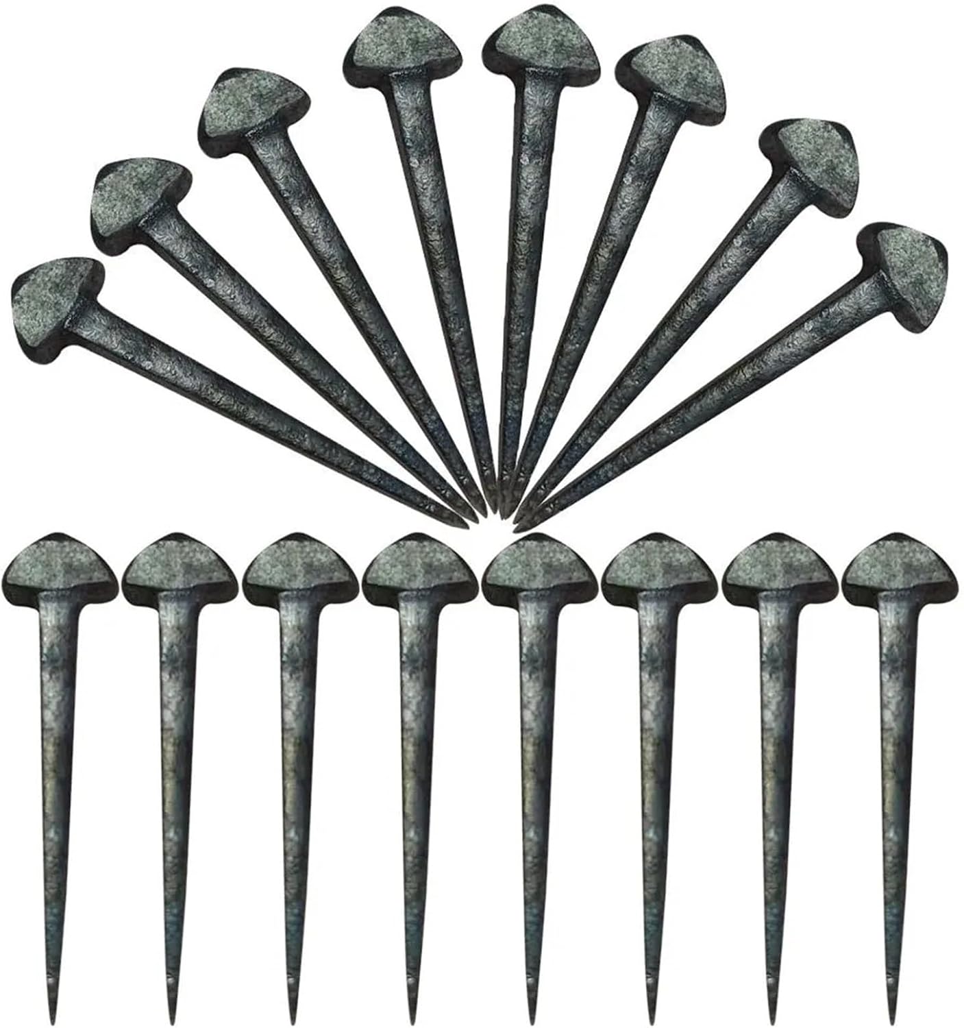 Horseshoe Nails 100 pcs Horseshoe Nails Iron Hoof Fasteners Durable Repair Tool Compact Farrier Supplies Sturdy for Securing Firmly