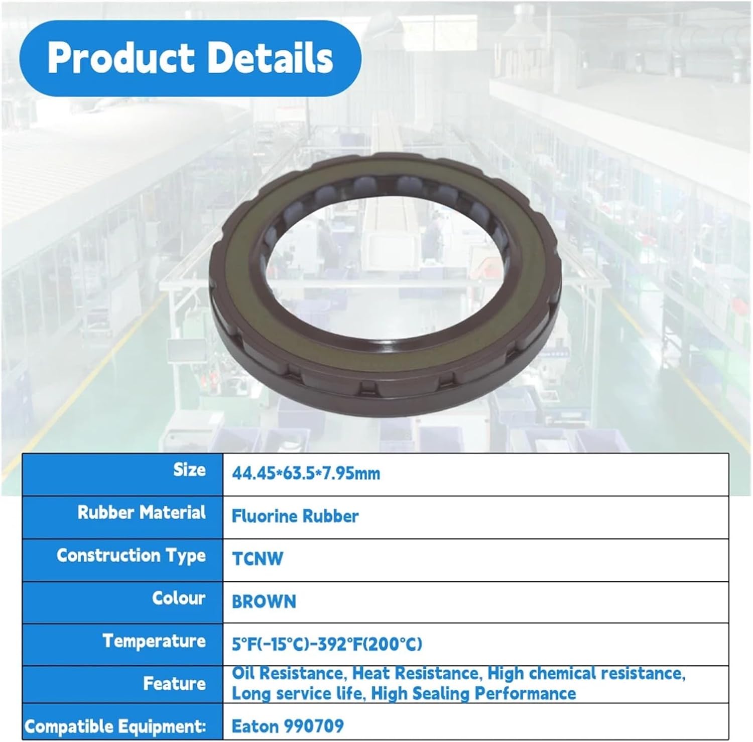 Oil Seal 44.45 * 63.5 * 7.95MM