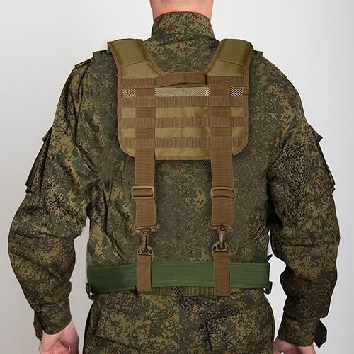 Miniatura 3 de Dr.TOUGH Tirantes tácticos, tirantes de cinturón de herramientas, arnés táctico para hombres, tirantes de cinturón de servicio, aplicación de la ley