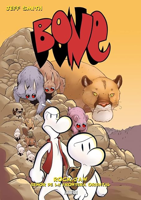 Portada de Bone vol. 05. rock jaw: señor de la frontera oriental