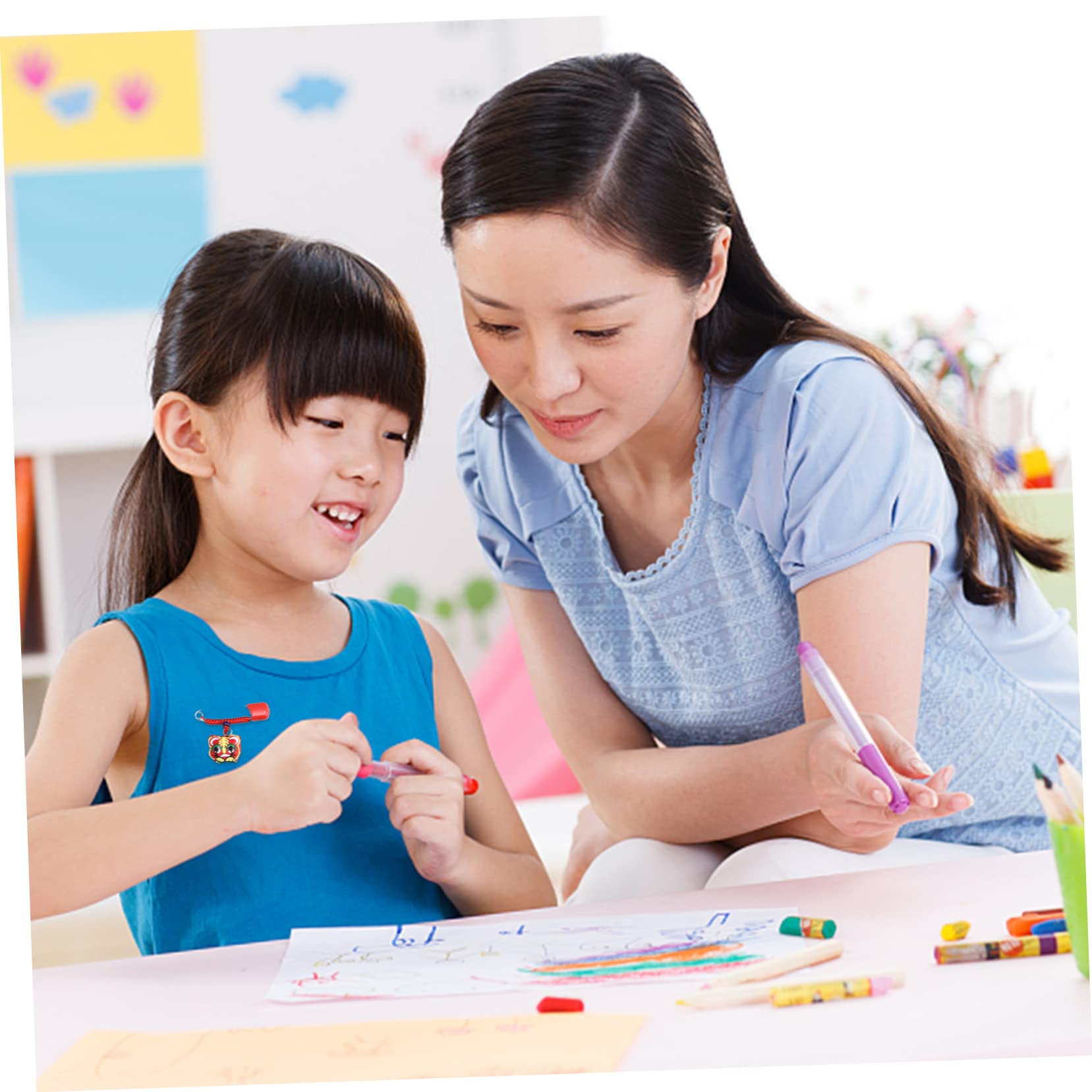 Toyvian 5 Pièces Épingles De Sûreté pour Garçon Fille Épingle à Couches pour Garçon Fille Multi-usages Décoration