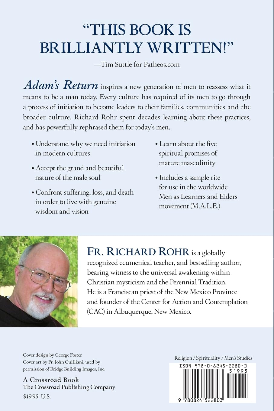 Adam's Return: The Five Promises of Male Initiation