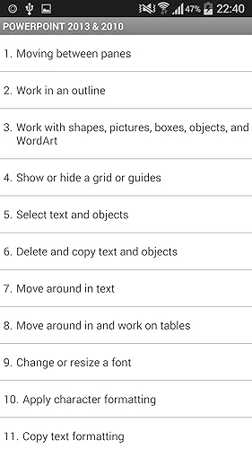 MS Office 2013 & 2010 Shortcuts