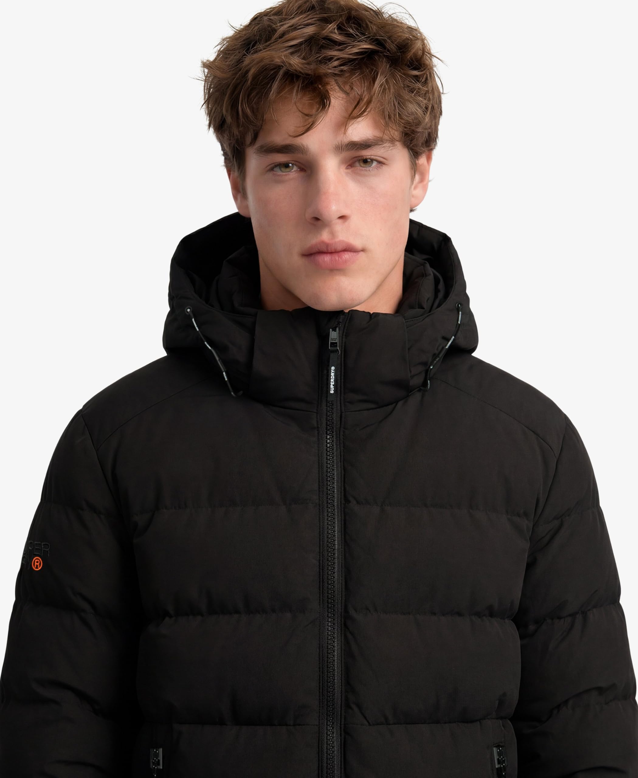 Superdry Doudounes hooded sports 16a black/black