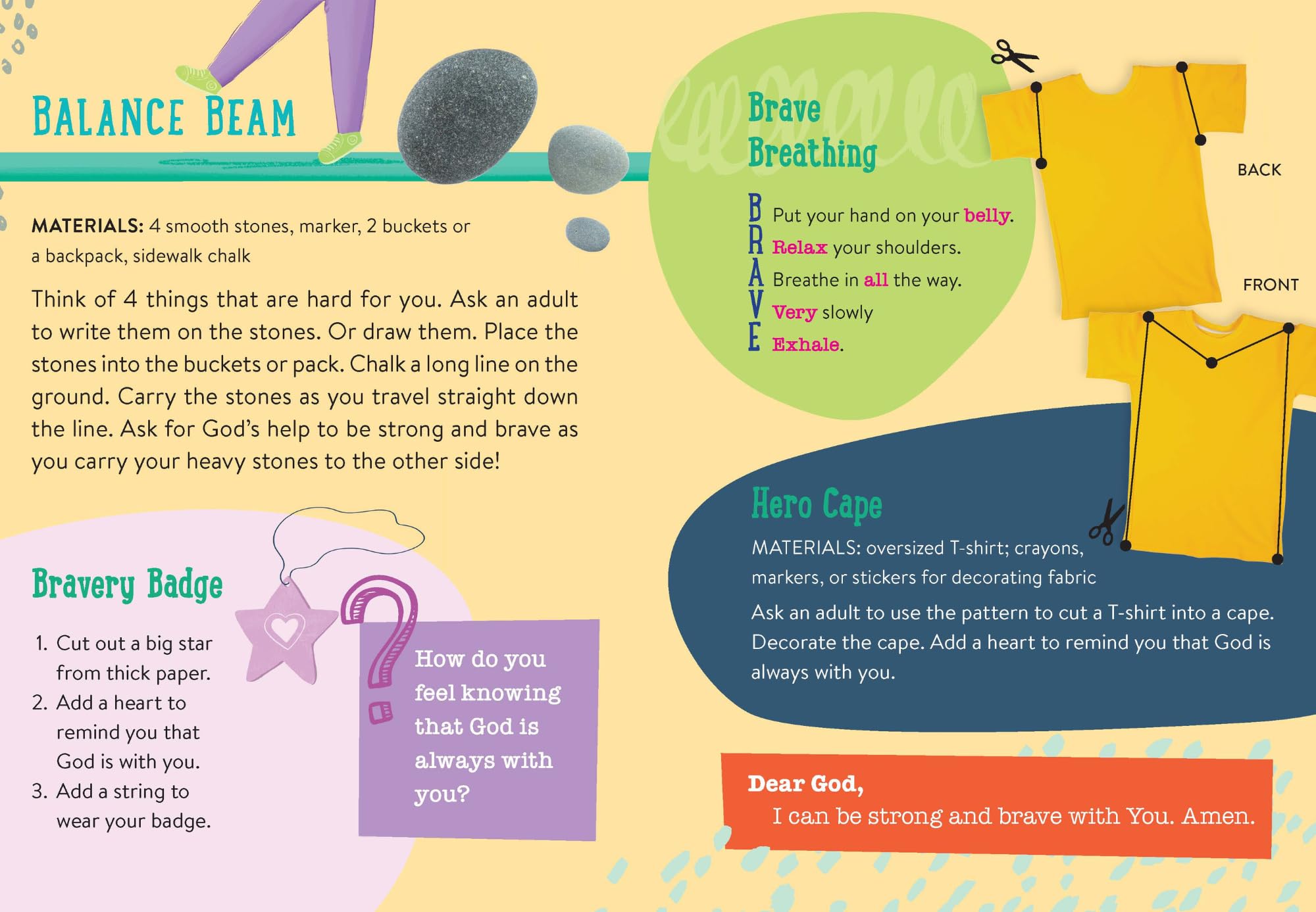 God Made Me from A to Z: 26 Activity Devotions for Curious Little Kids - Image 9