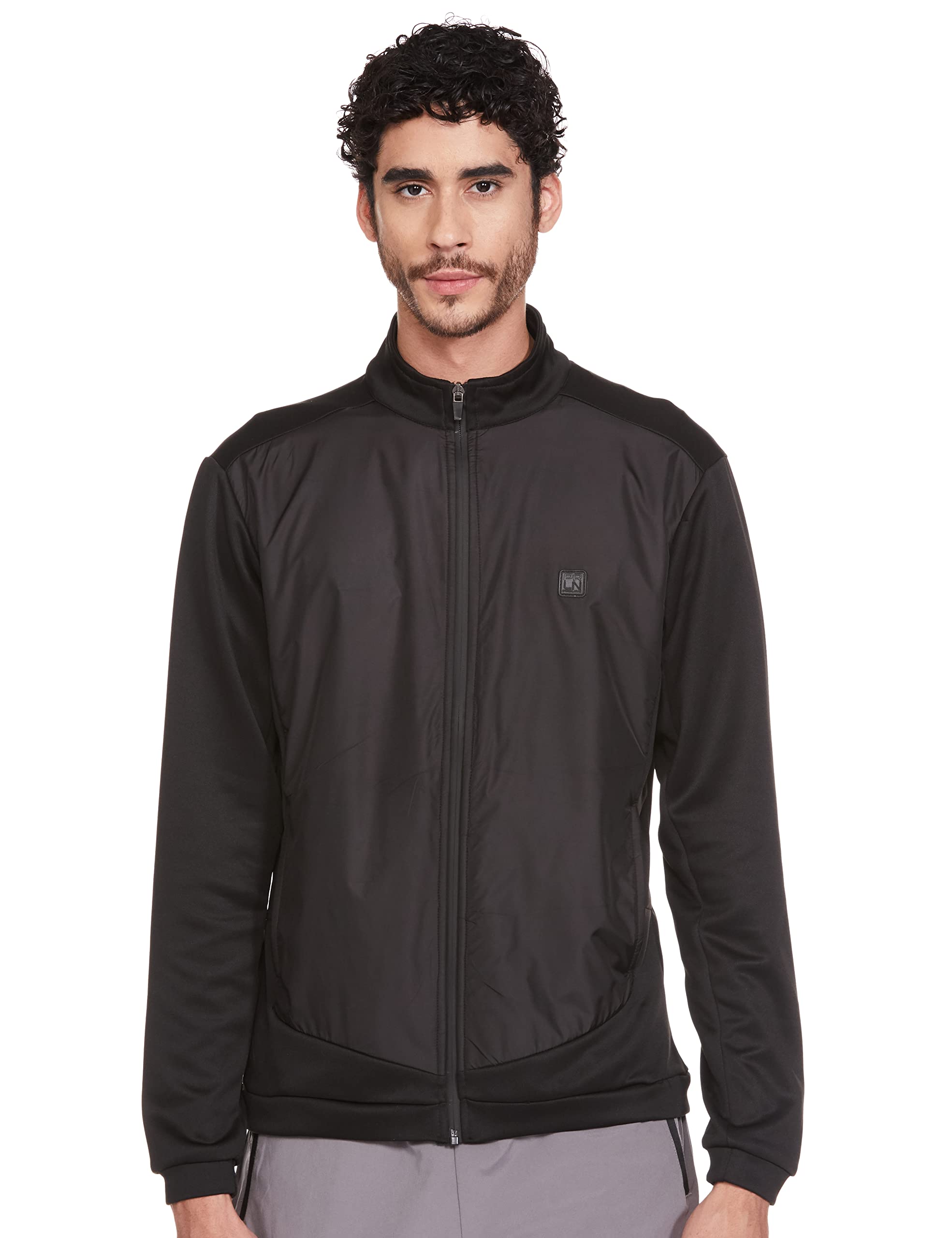 Proline Men's Polyester;Cotton Round Neck Pullover Sweater