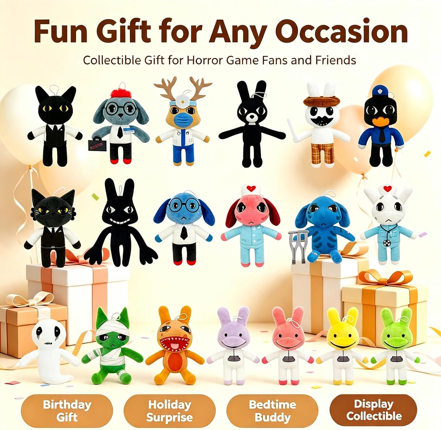Animal Hospital Plush,Cute Soft Stuffed Animal Doll，Shopkeeper Nurse image 5