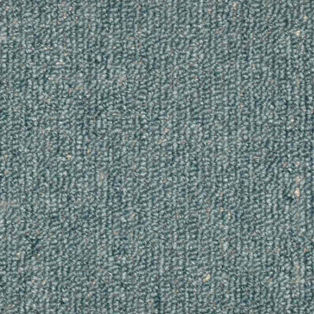 Stufenmatten 30 STK., 56x17x3 cm Seeblau Halbrund, Teppich Treppenstufen Matten, rutschfeste Treppenschoner für Holzstufen, langlebiger Treppen Teppich