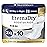 NorthShore EternaDry Booster Pads for Men and Women with Adhesive, 2X-Large, Pack/10