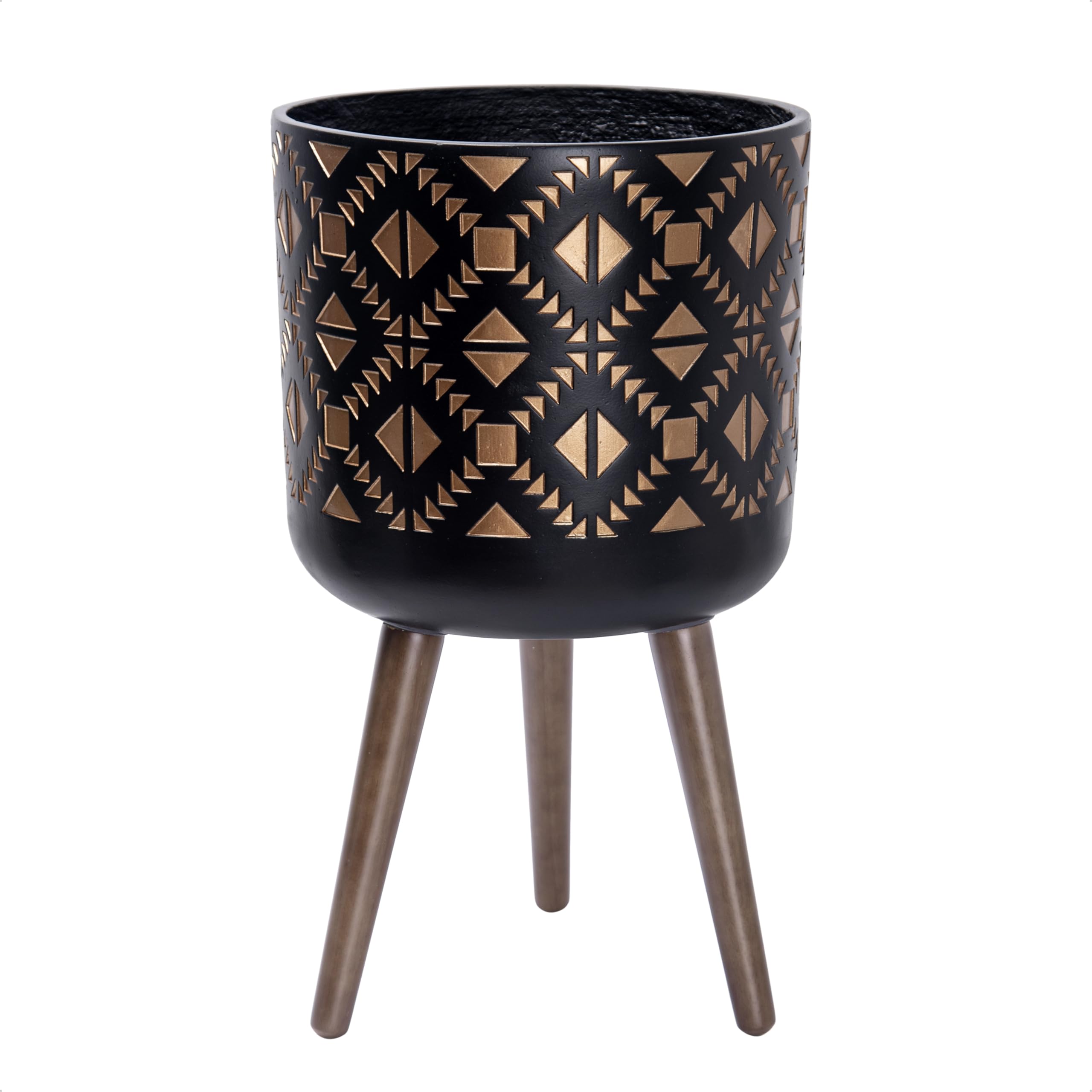 D'vine Dev Mid-Century Planter Pot with Stand