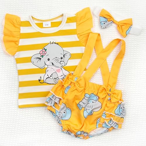 Miniatura 3 de Reborn - Ropa de muñeca de bebé de 24 pulgadas para muñecas Reborn de 22 a 24 pulgadas, accesorios de ropa, trajes de rayas amarillas, juego de 3