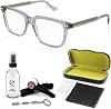 Gucci GG0737O Rectangular Frame Eyeglasses - Pin Front Wirecore Eyewear with Luxury eSHADES Kit - Embrace Sophistication and Elegance