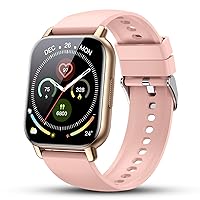 Smartwatch Uomo Donna Chiamate Bluetooth, Orologio Smart Watch con Display LCD 1.85