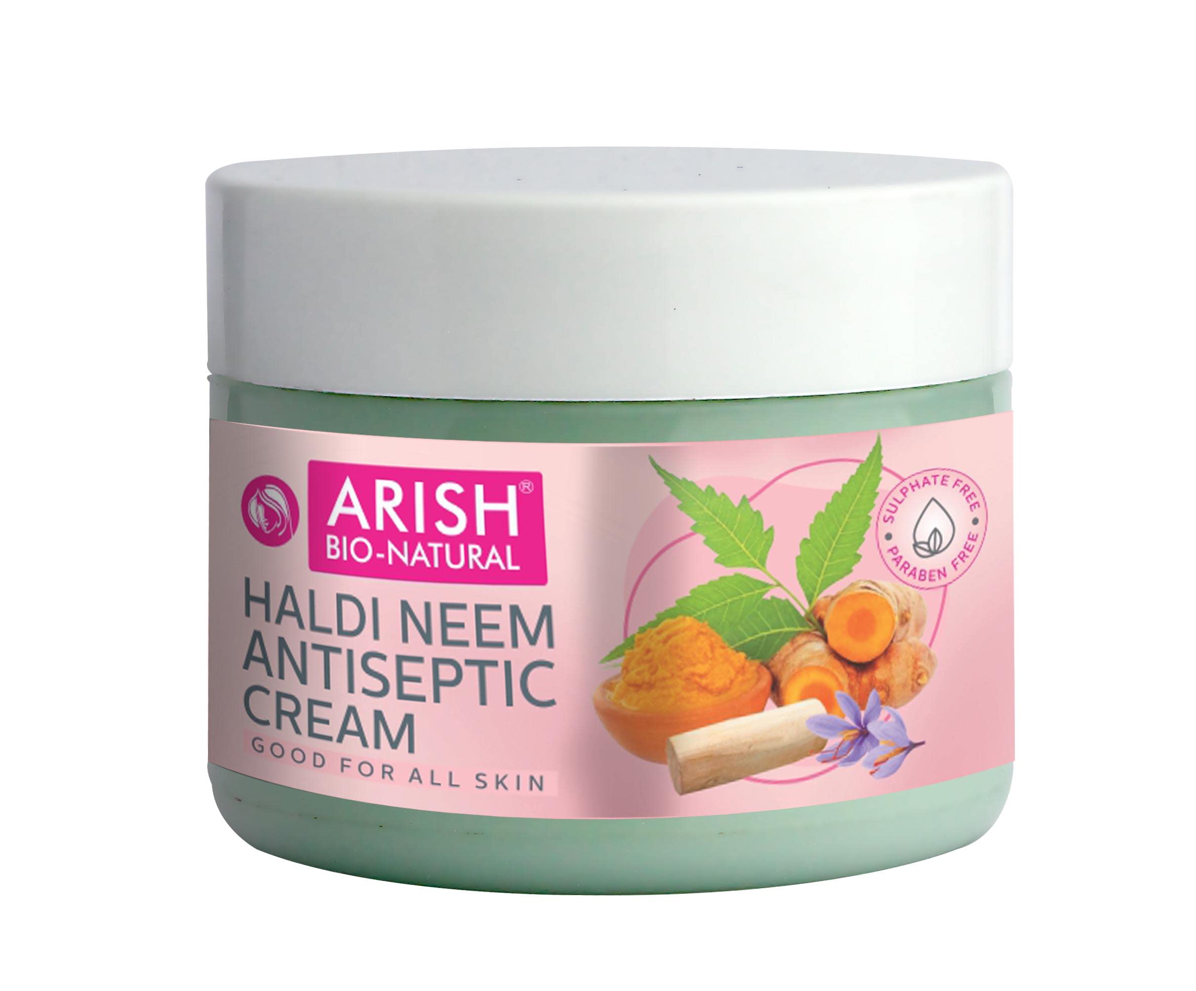 ARISH BIO-NATURALHaldi Neem Antiseptic Cream (50 ml)