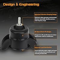 Vista 4 de Juego de motor delantero trasero izquierdo y montaje Tran para Hyundai Elantra 1.8L 2011-2016 con transmisión automática