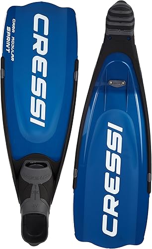 Miniatura 7 de Aletas versátiles para buceo, esnórquel, buceo independiente, sistema modular de cuchillas intercambiables Gara - Bolsillo completo ajustable para