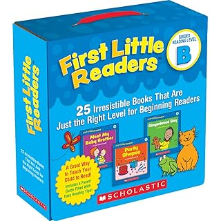 First Little Readers Parent Pack: Guided Reading Level B: 25 Irresistible Books That Are Just the Right Level for Beginning Readers