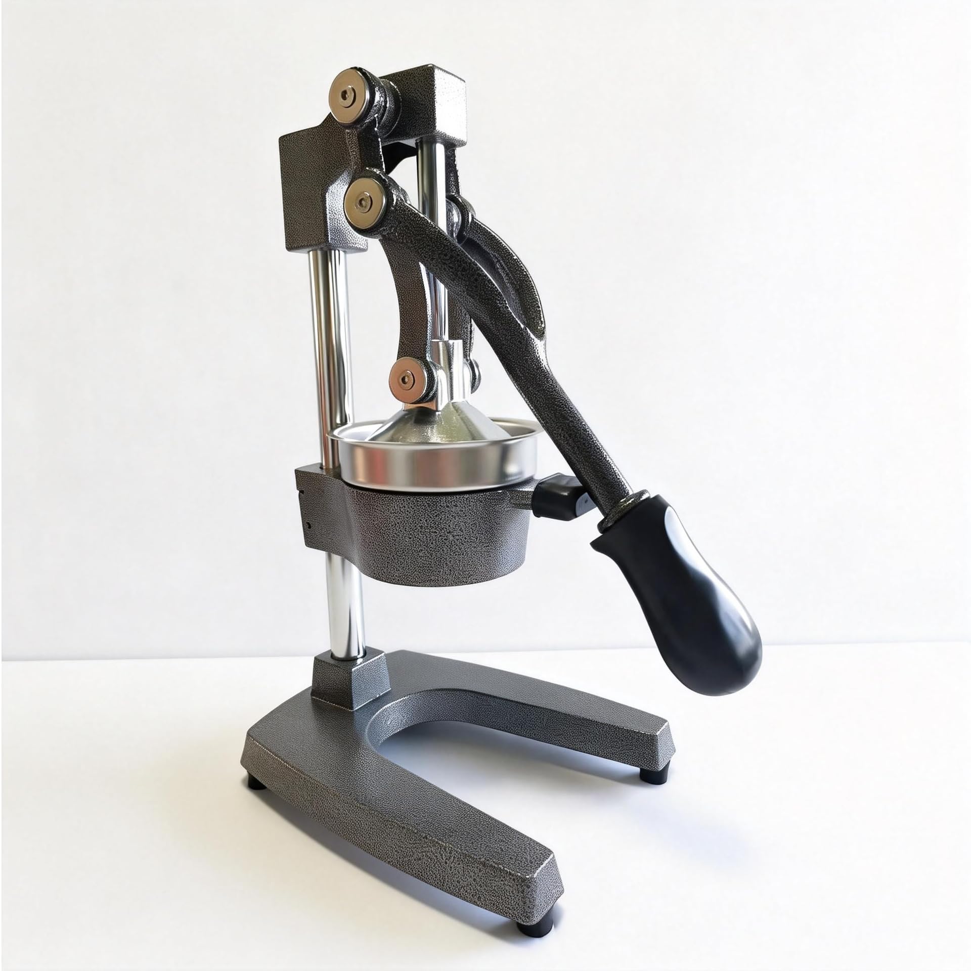 Exprimidor manual resistente de los cítricos, prensa de hierro fundido profesional para las naranjas Limas y granadas.Filtro de acero inoxidable fácil de limpiar para jugo fresco de alto rendimiento e