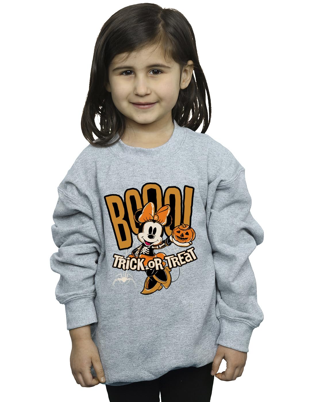 Minnie Mouse Girls Sweatshirt - 9 Years - Grey